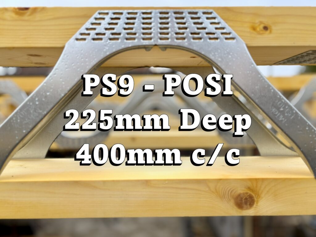 225mm Posi Joist | 400mm c/c | from :