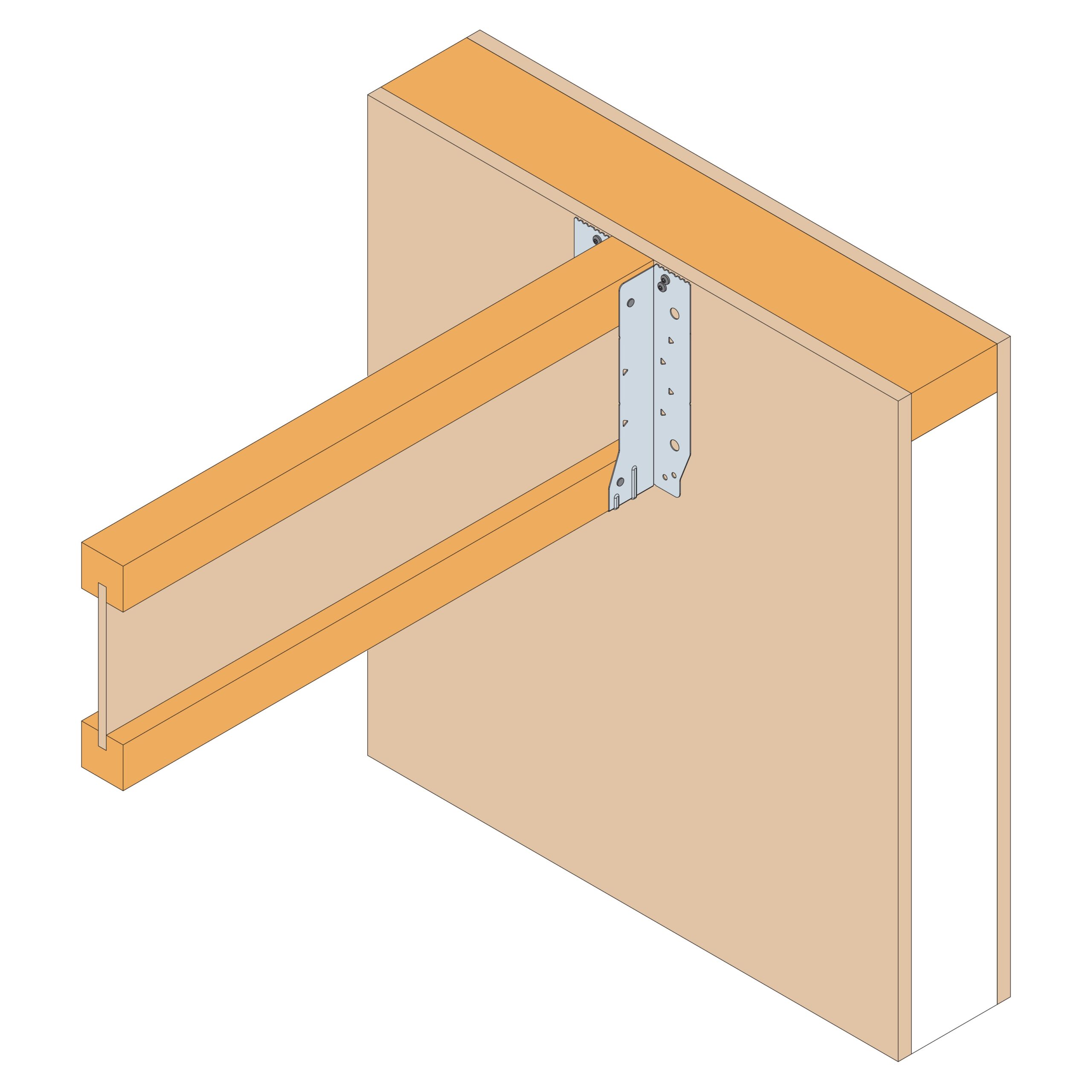 EWH253 - Engineered Wood Hanger (253mm) - Image 6