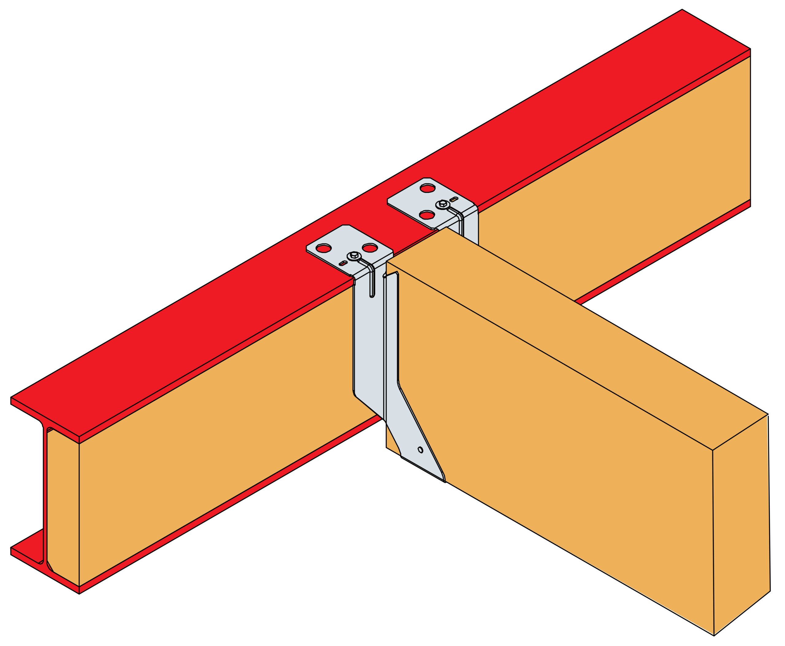 JHMI300 - Posi & I-Joist Hanger for Masonry & Steel Beams (300mm) - Image 6