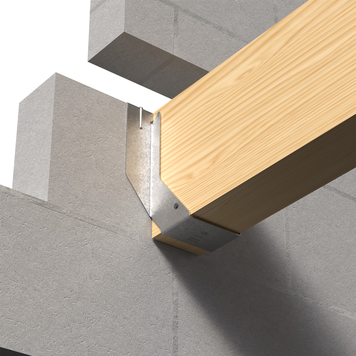 JHM125 - Joist Hanger for Masonry & Steel Beams (125mm) - Image 3