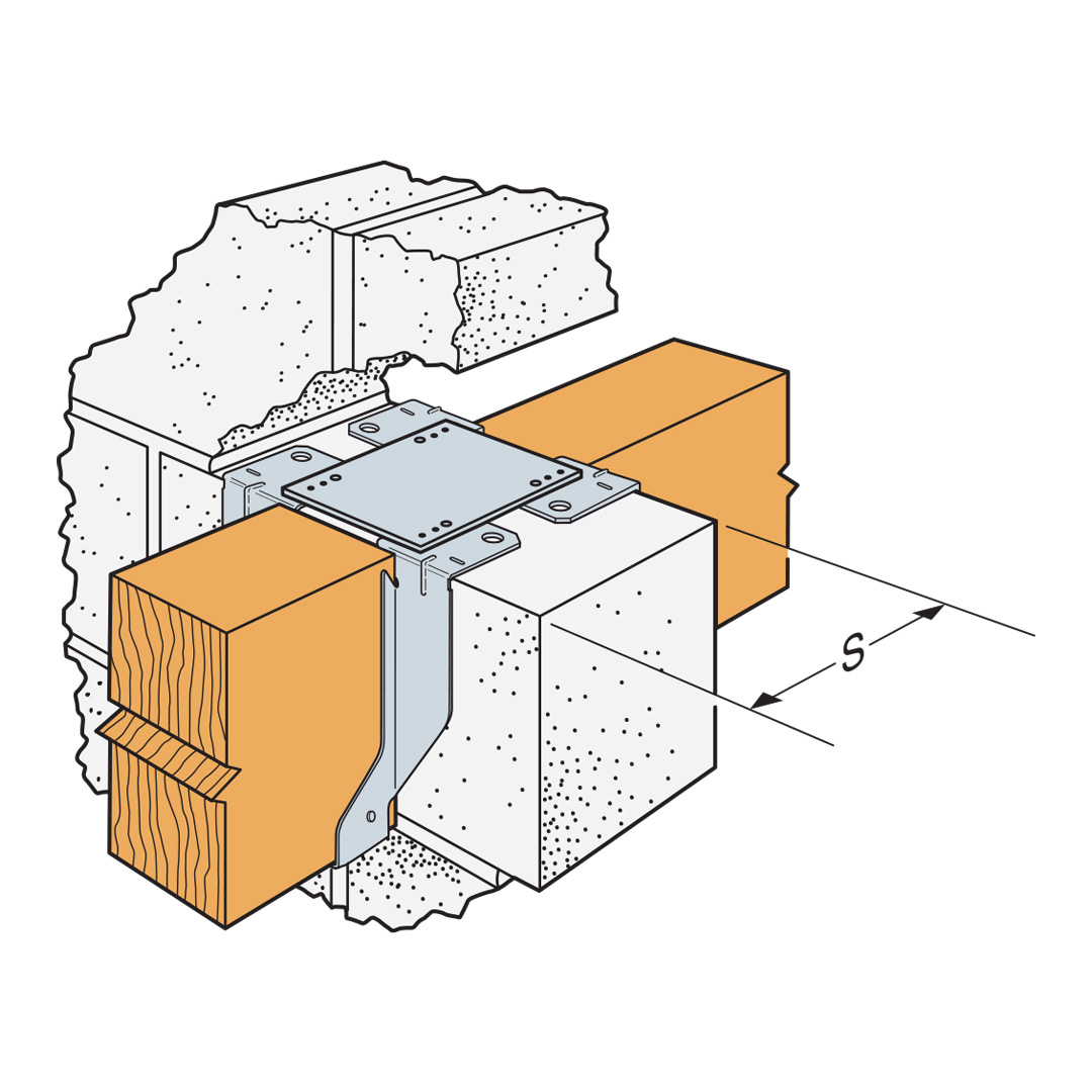 JHM125 - Joist Hanger for Masonry & Steel Beams (125mm) - Image 12