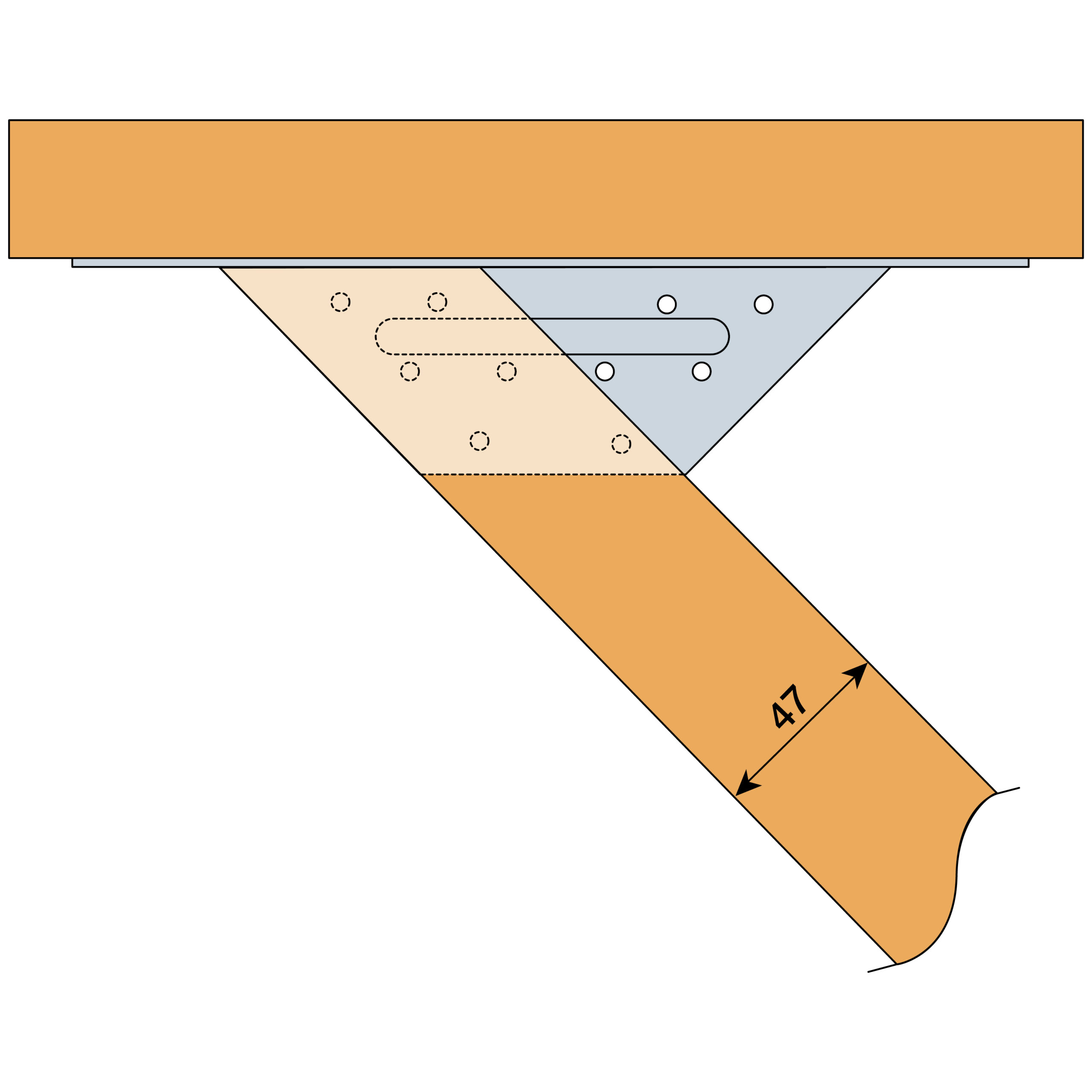 ET- Skewed 45 Degree Hanger (Right and Left) - Image 14