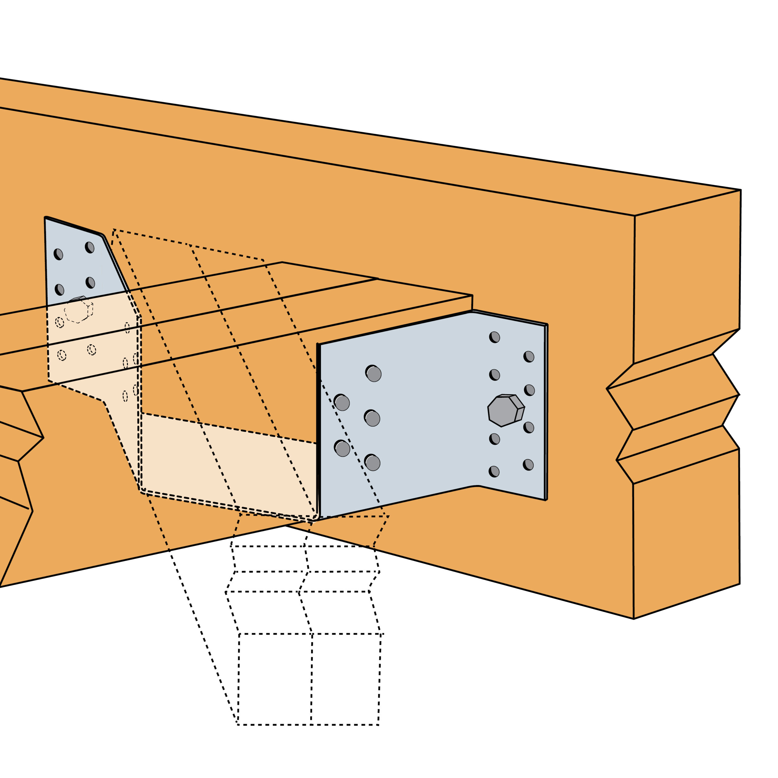 ET- Skewed 45 Degree Hanger (Right and Left) - Image 4