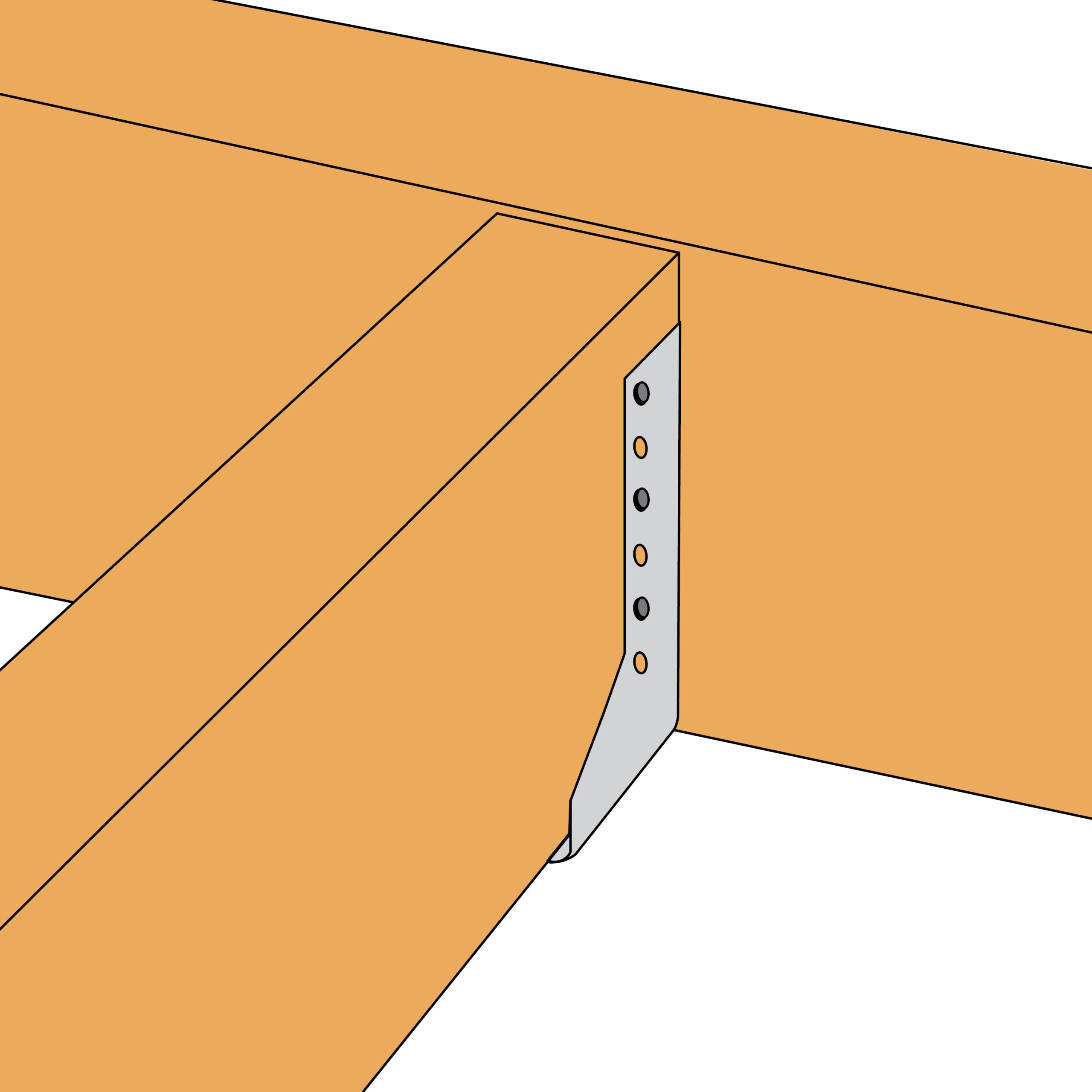 SAI380 - Internal / Concealed Flange Face Fix Hanger - Image 4