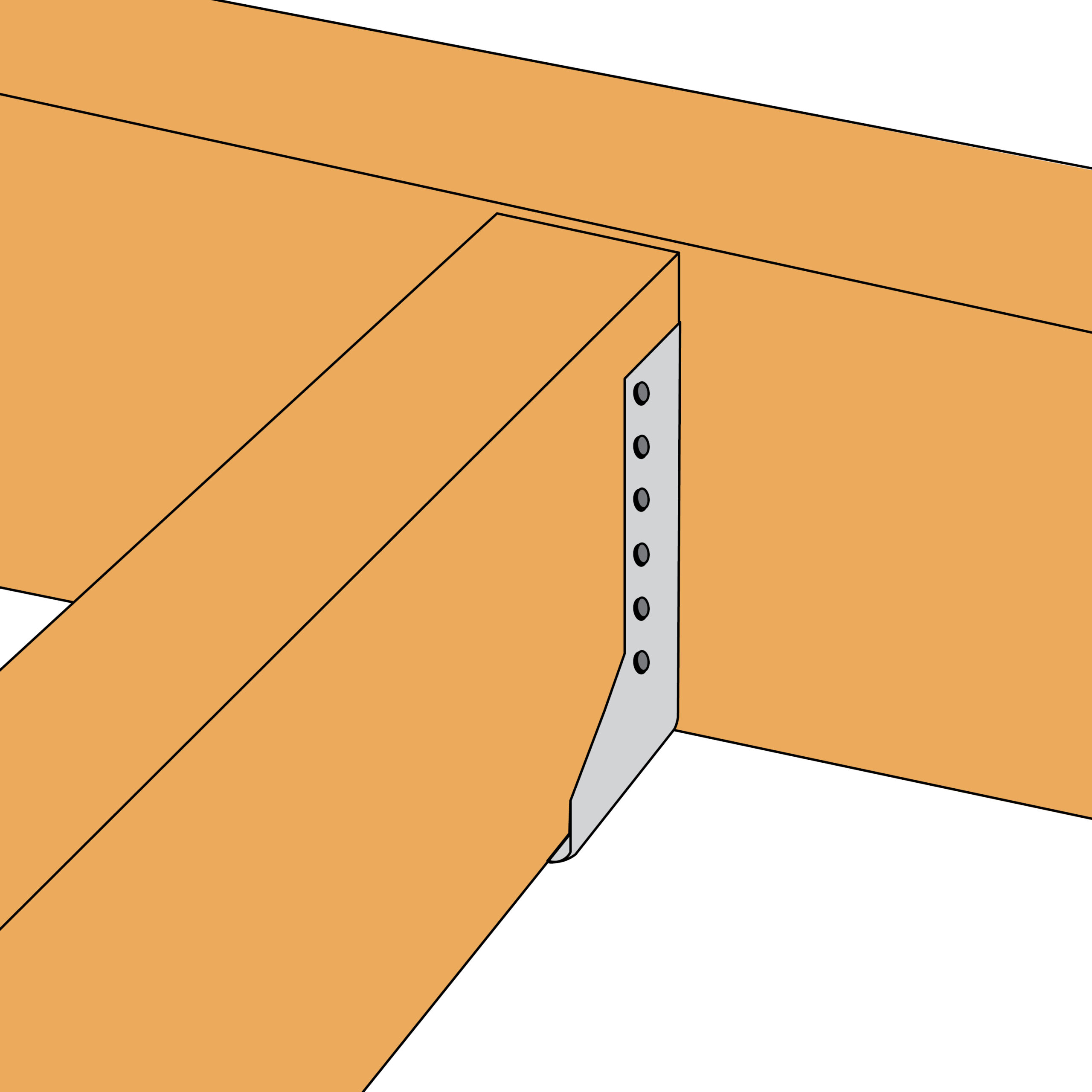 SAI380 - Internal / Concealed Flange Face Fix Hanger - Image 5