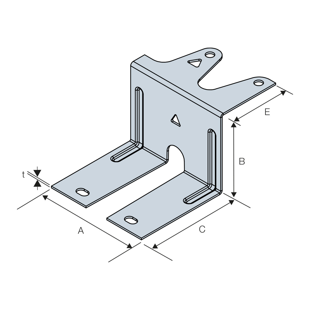 ZS- Slotted Z-Clip - Image 2
